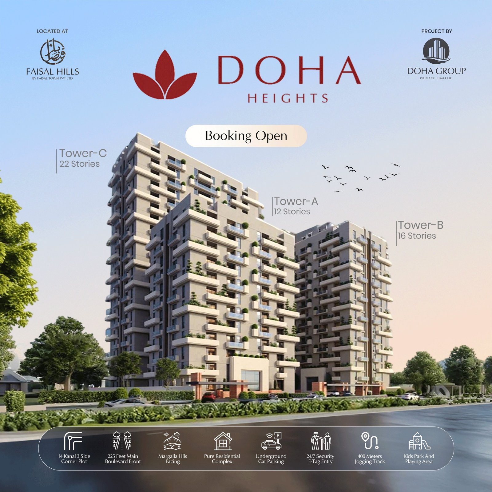 Doha Heights — Where Modern Living Begins in Faisal Hills, Islamabad