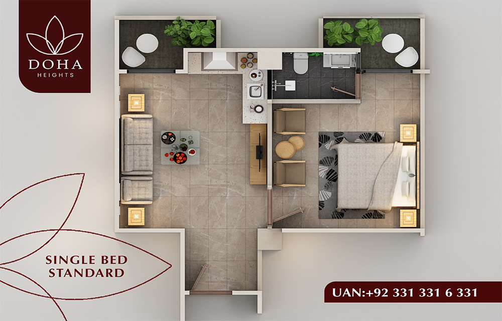 Singe bed standard